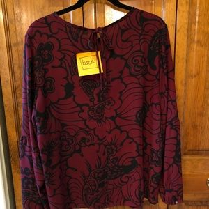 LONG SLEEVE LOFT BLOUSE